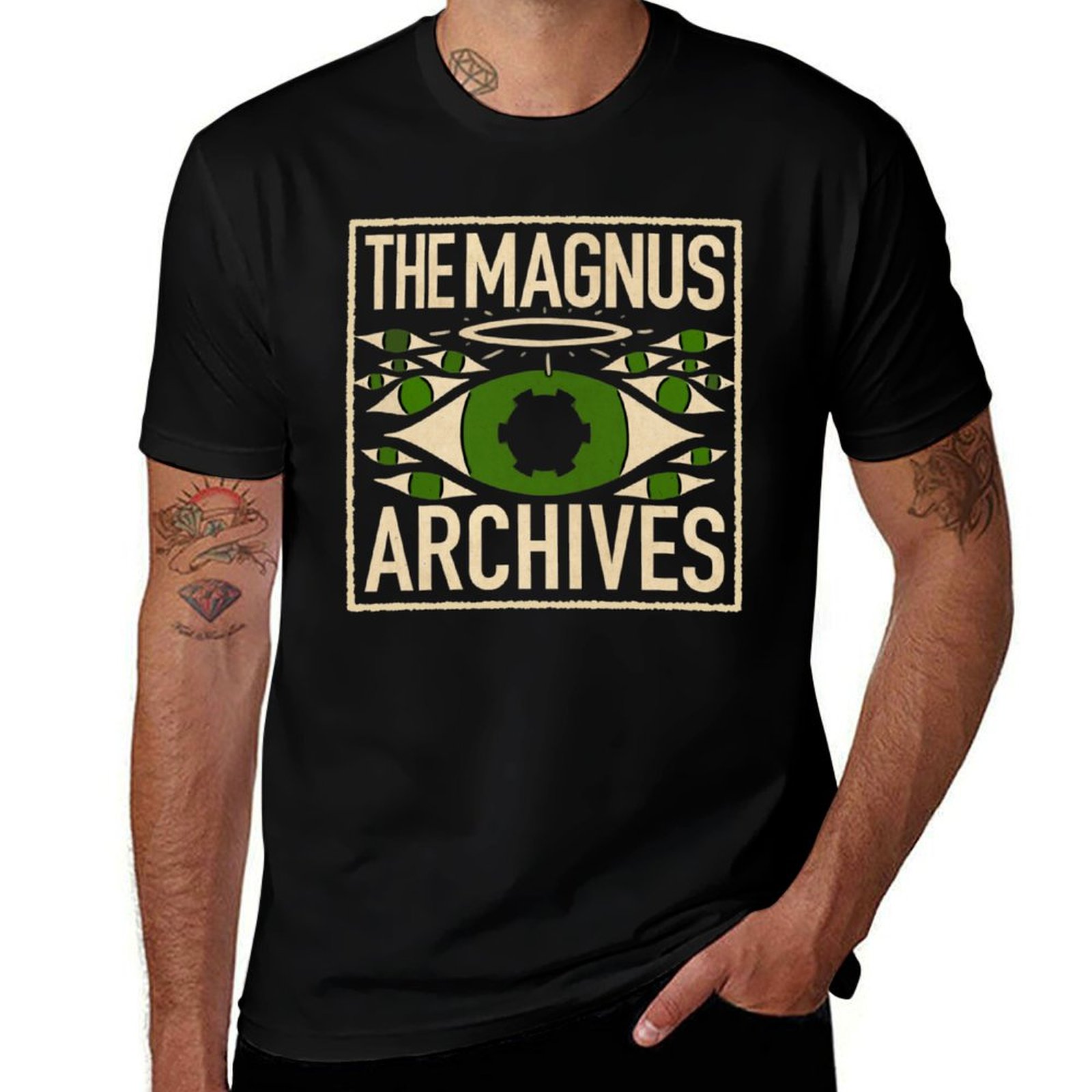 Vintage Fashion Archive - تي شيرت من the magnus archives