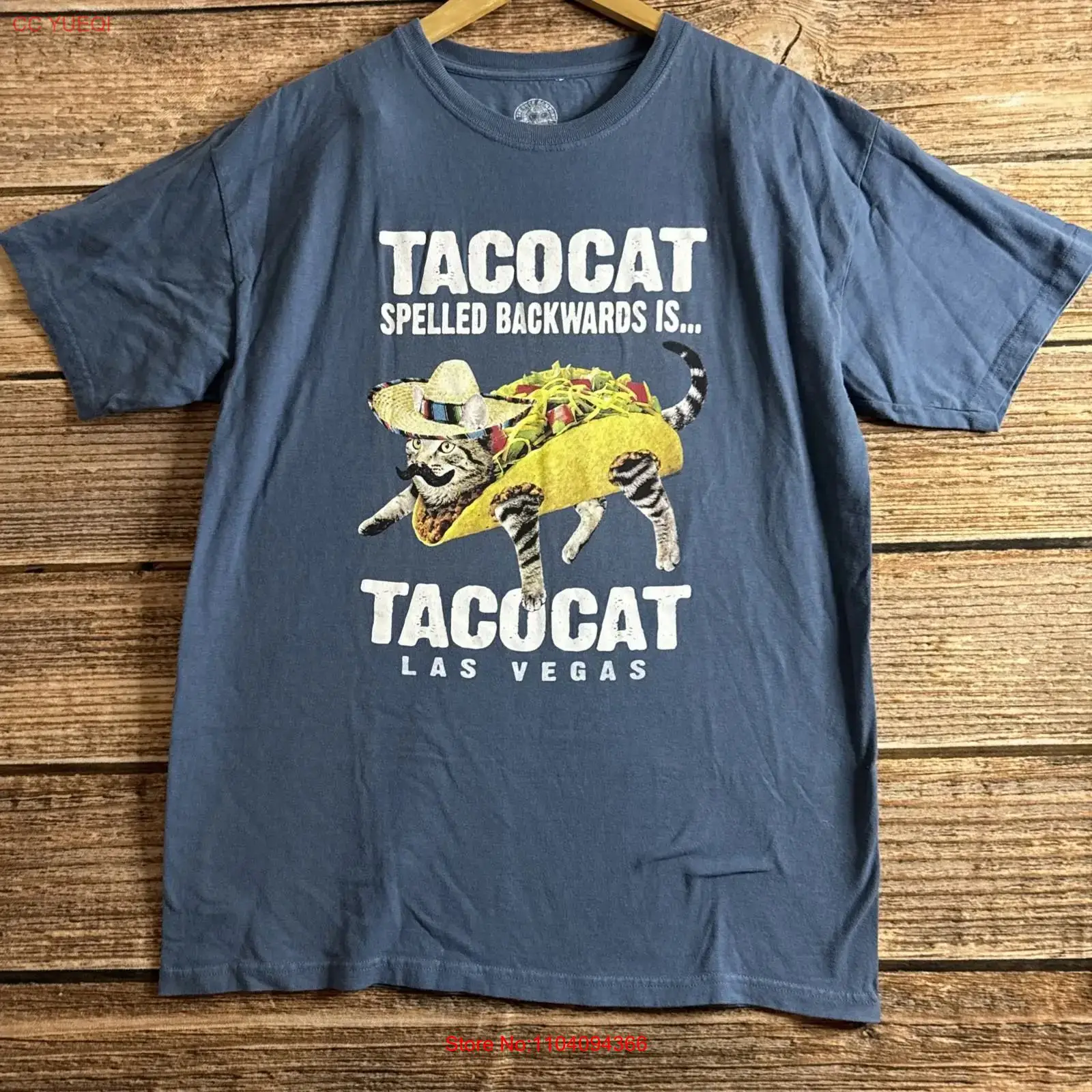 Vintage Fashion Las Vegas - تي شيرت رجالي من TacoCat Spelled