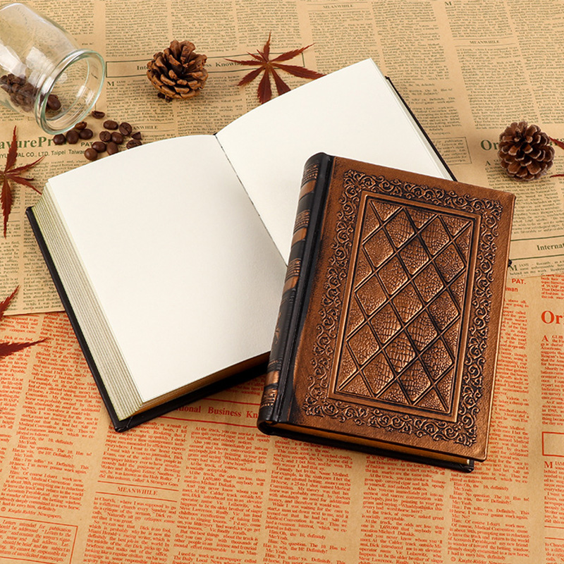 Vintage Fashion Journal - الإبداعية موضة خمر دفتر ملاحظات بغلاف