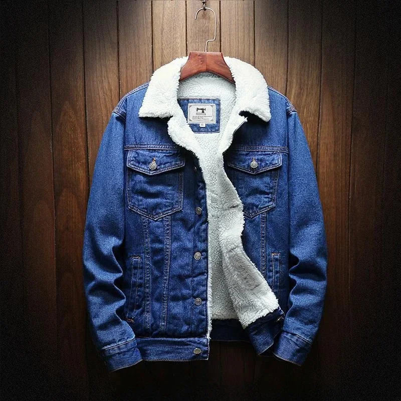 سترات الدنيم رجل الحشو مع معطف - مراجعة Patchwork Jean Jacket وسعره
