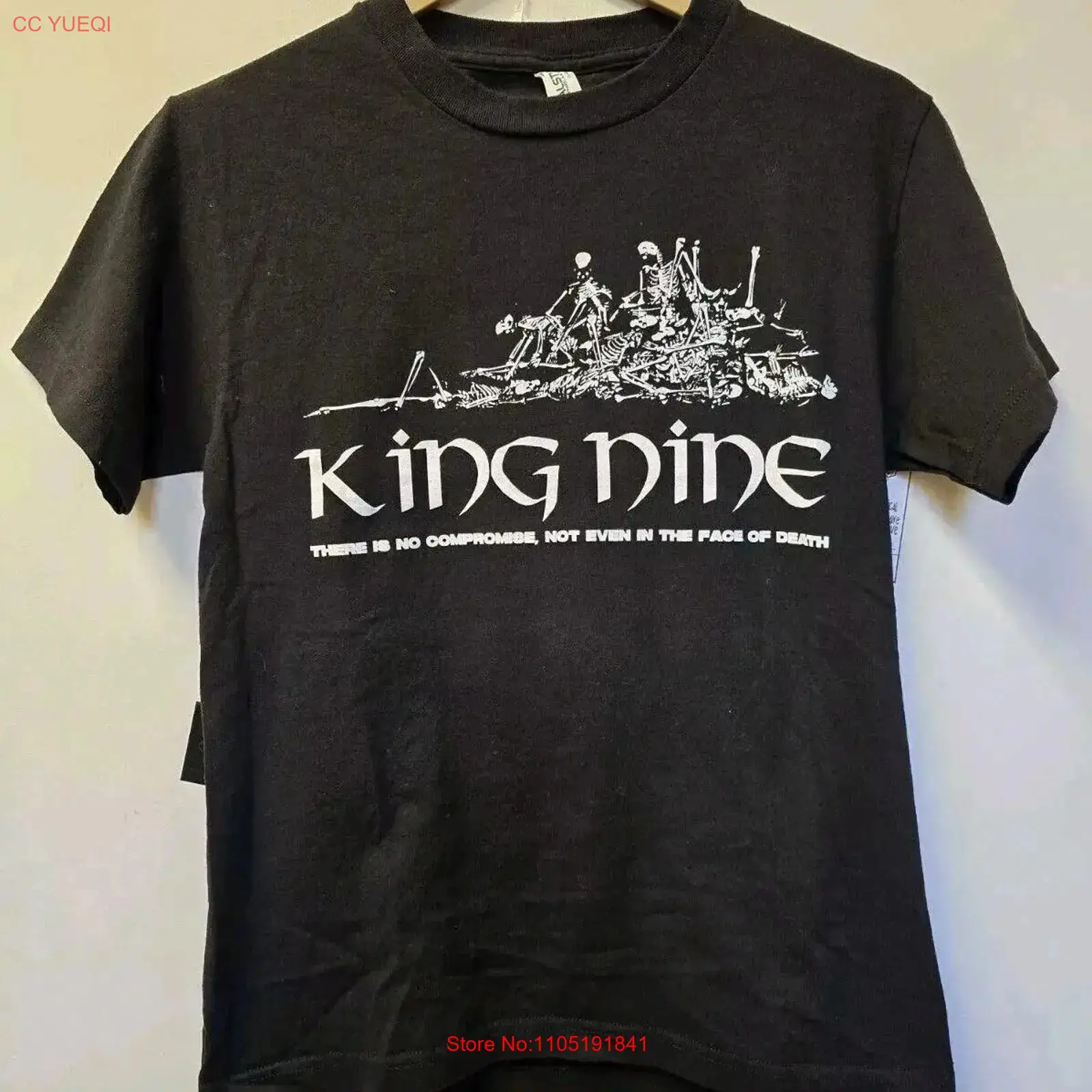 تي شيرت King Nine Band S Hardc - مراجعة Vintage Fashion New York وسعره