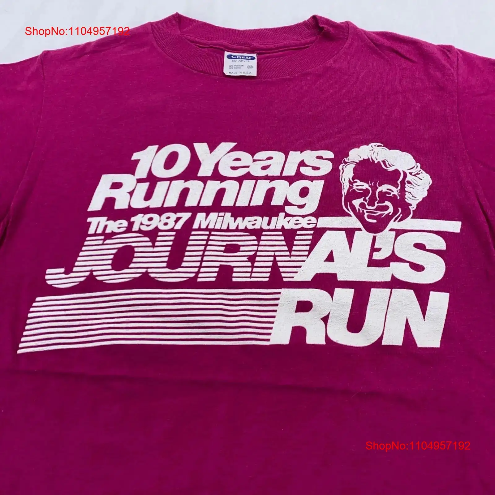 تي شيرت عتيق 80s 10 سنوات للجر - مراجعة Vintage Fashion Journal وسعره