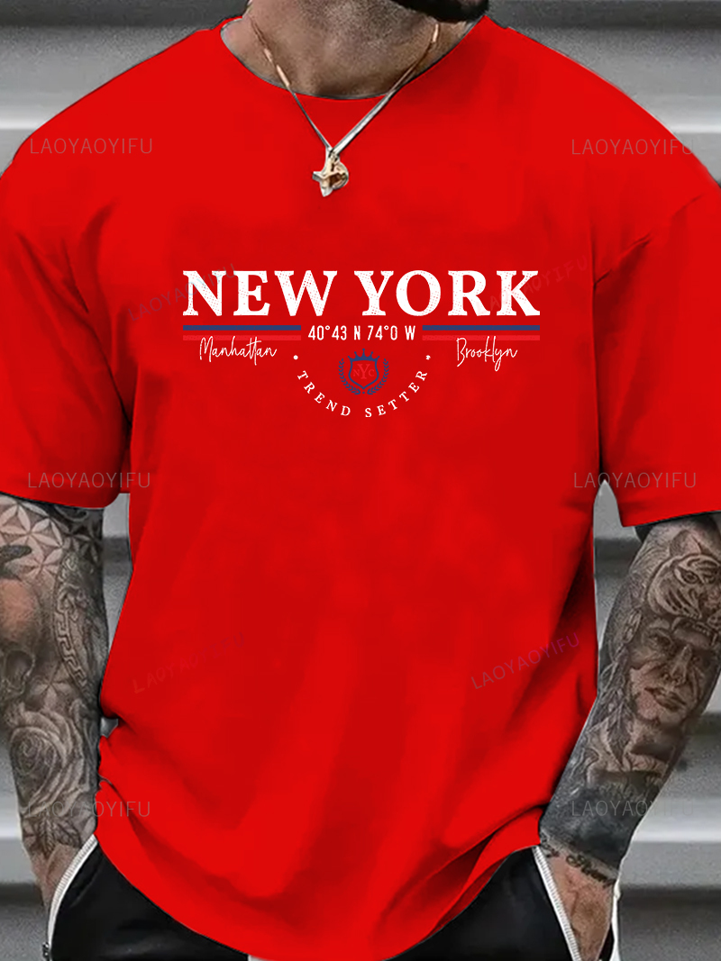 تي شيرت برسومات حروف نيويورك ل - مراجعة Vintage Fashion New York وسعره