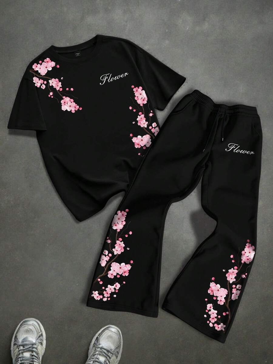 تي شيرت رجالي كاجوال من مانفين - مراجعة Printed Floral Shirt وسعره