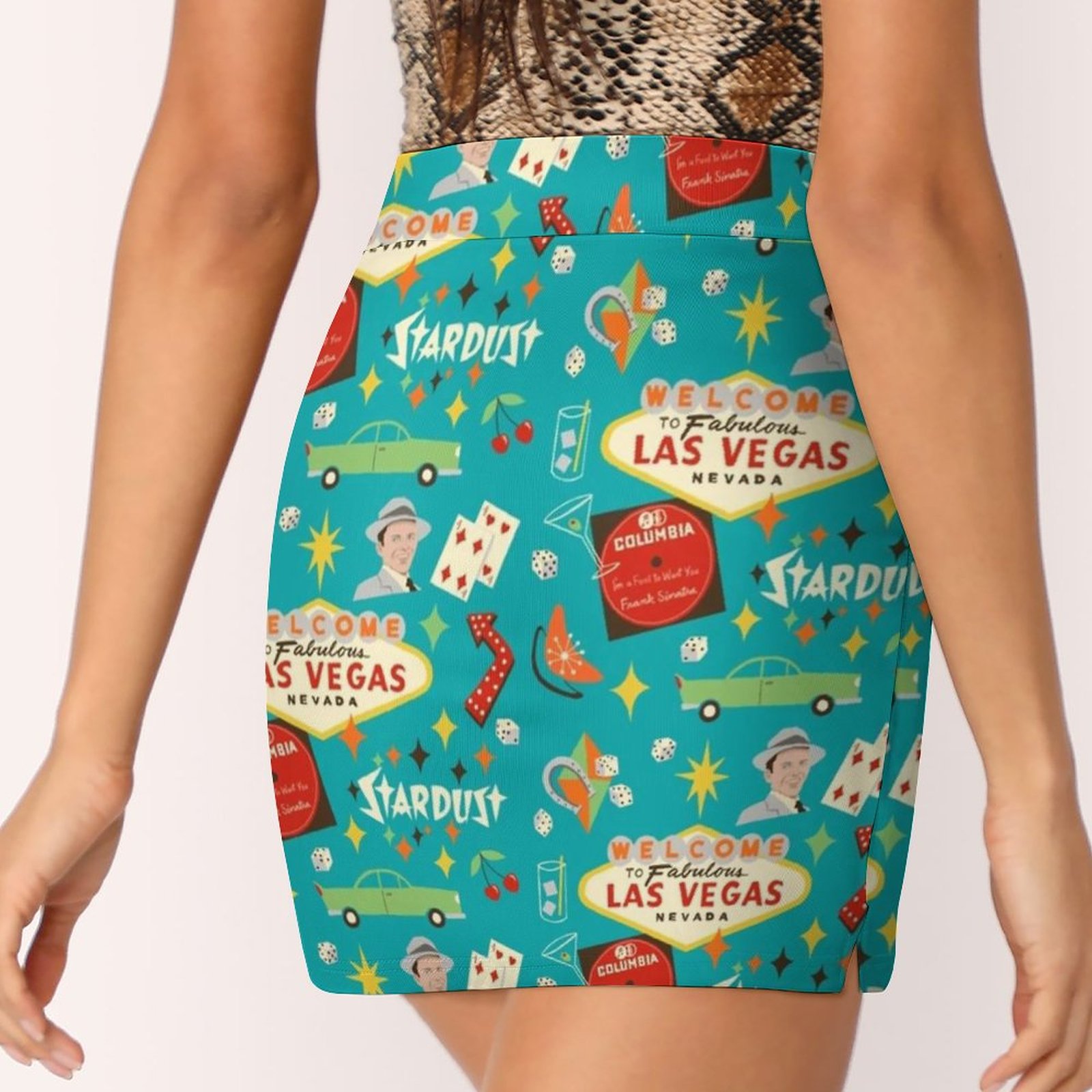 تنورة عصرية كورية كلاسيكية من  - مراجعة Vintage Fashion Las Vegas وسعره