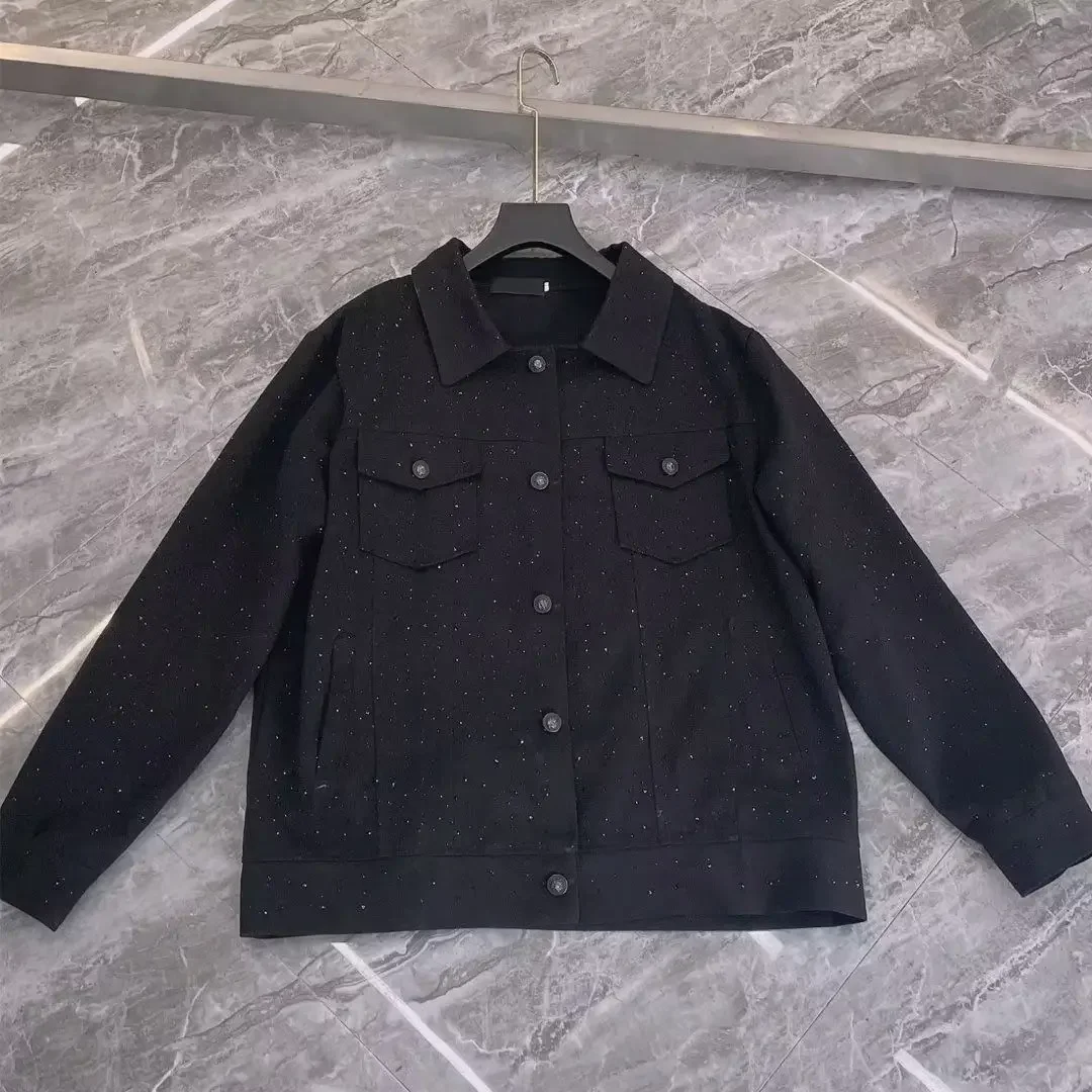 معطف جينز للرجال زر عادية سليم - مراجعة Patchwork Jean Jacket وسعره