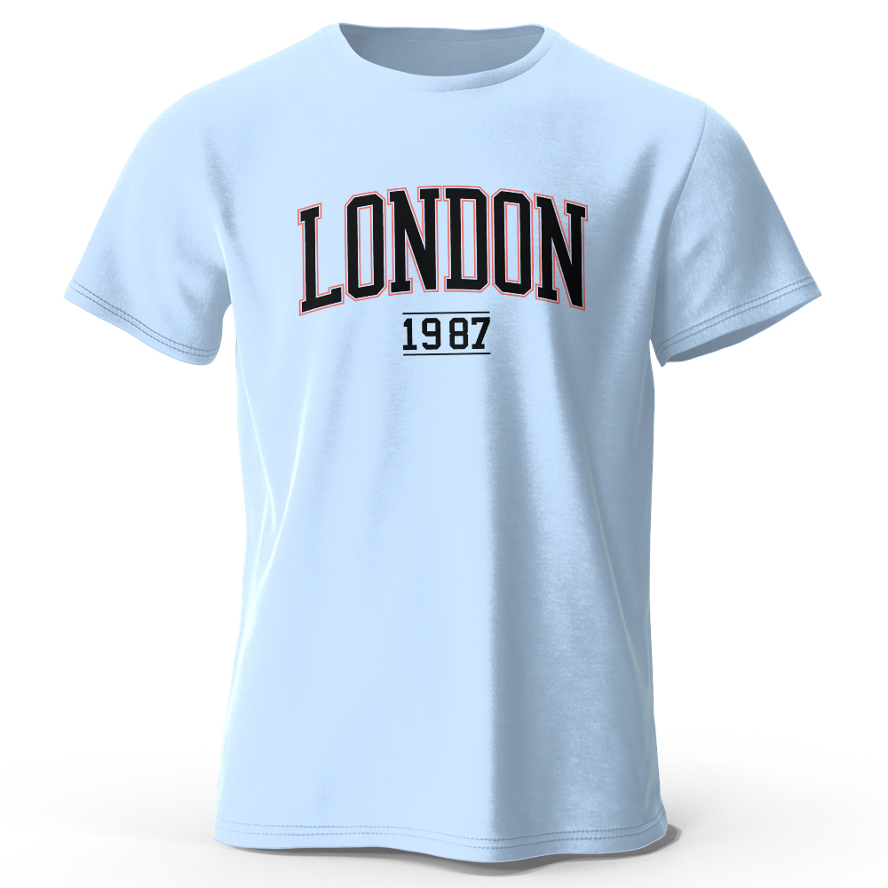 تي شيرت كلاسيكي للرجال في لندن - مراجعة Vintage Fashion London وسعره