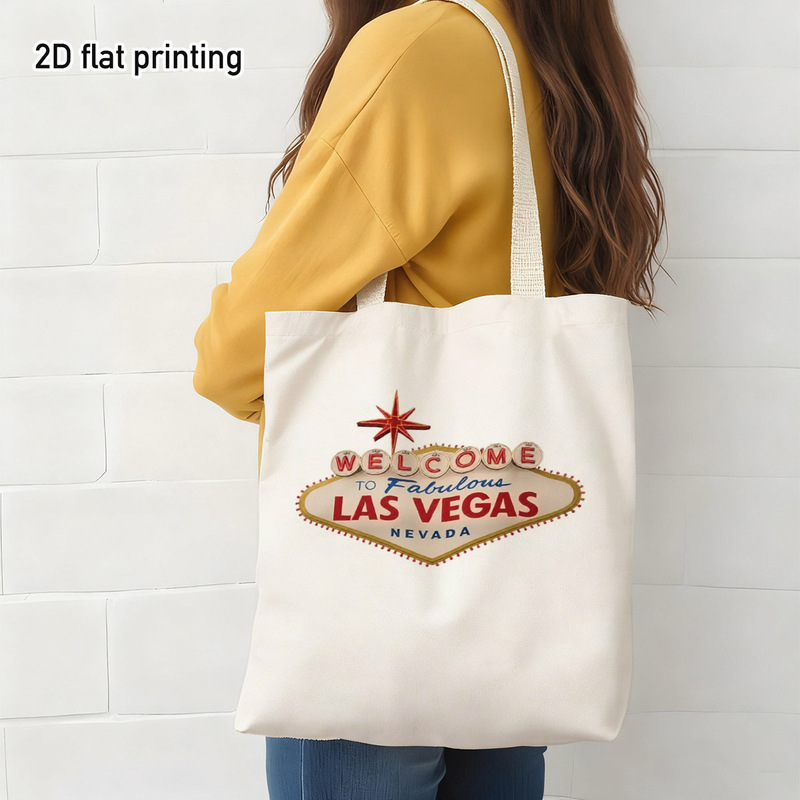 حقيبة يد بتصميم لوحة ترحيب عتي - مراجعة Vintage Fashion Las Vegas وسعره