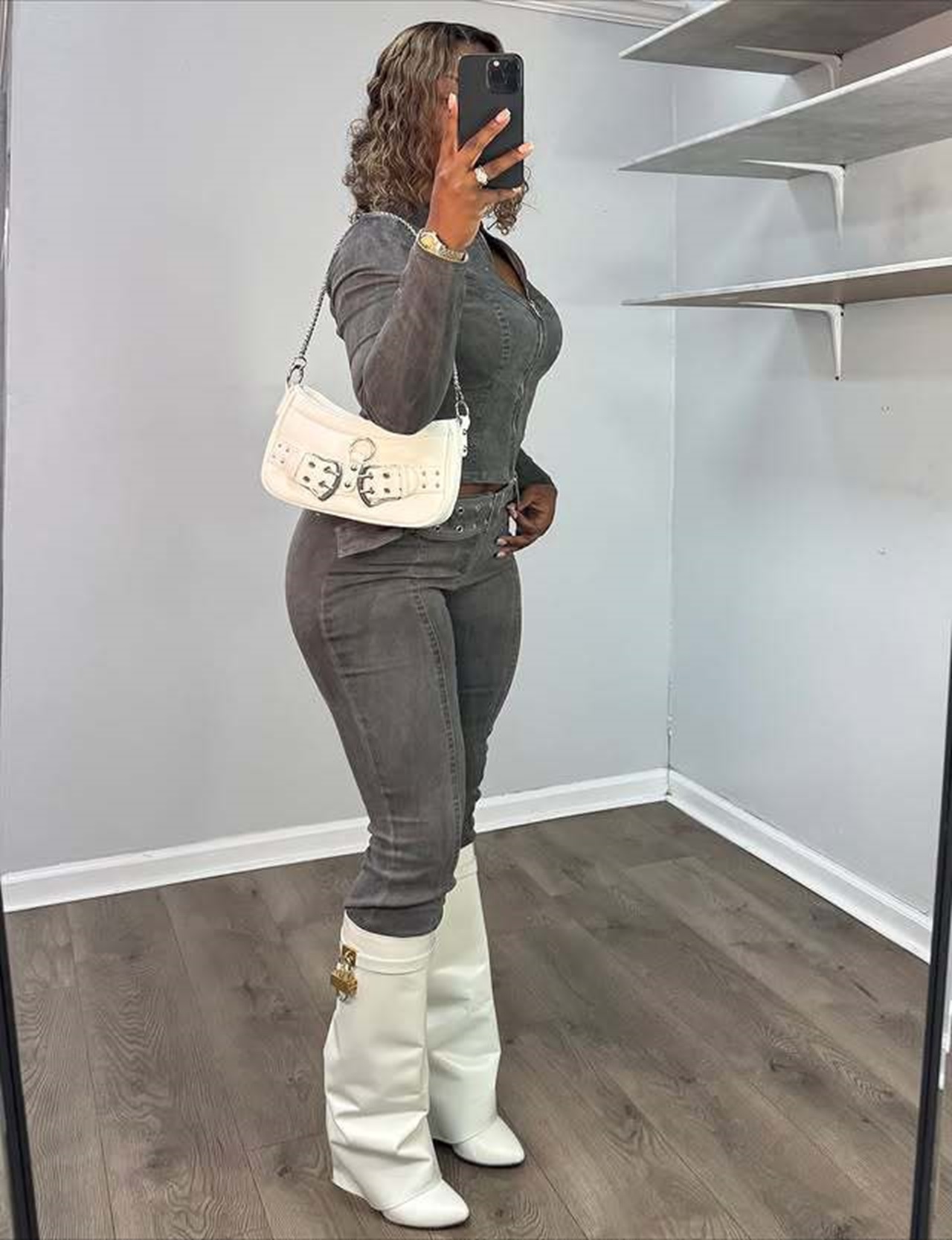 النساء الدنيم جان الستر 2 قطعة - مراجعة Patchwork Jean Jacket وسعره