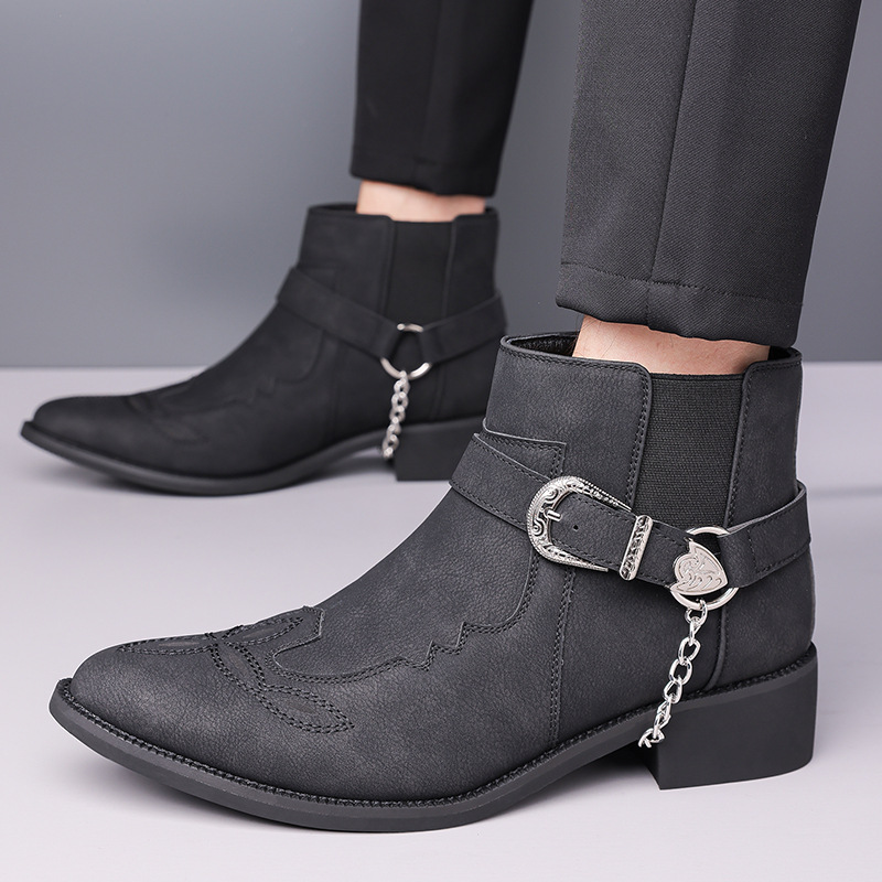 أحذية رجالية عصرية جديدة بتصمي - مراجعة Vintage Fashion Style وسعره